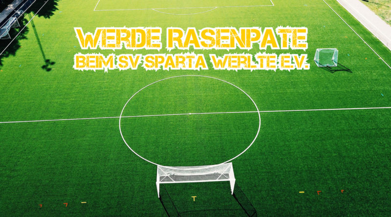 Werde Rasenpate beim Kunstrasen Sparta Werlte